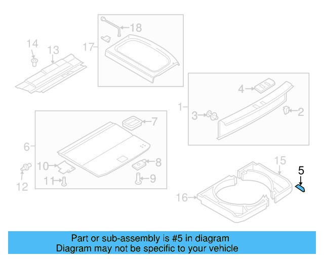 Cover Plug 5N0-863-988-A-82V - View 2