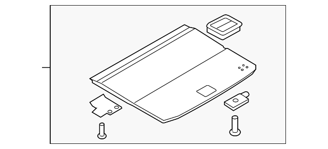 Floor Cover 5N0-858-855-B-1BS - View 3