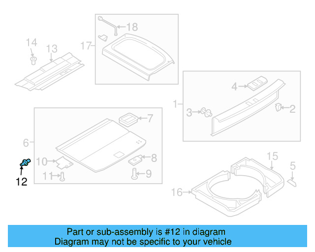 Hinge Fastener 5N0-858-146 - View 3
