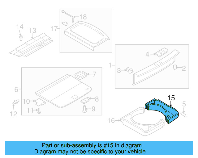 Storage Tray 5N0-858-858-C - View 4