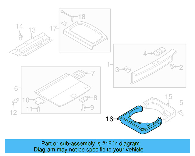Storage Tray 5N0-858-857-D - View 3