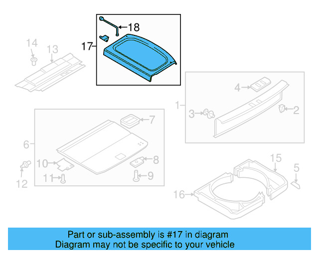 Tonneau Cover 5N0-867-769-M-7T8 - View 2