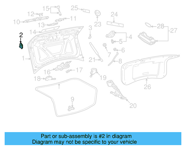 Hood Bumper 867-827-500-A - View 77