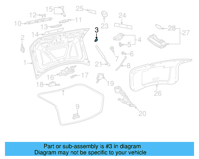 Hood Bumper 867-827-500-A - View 75