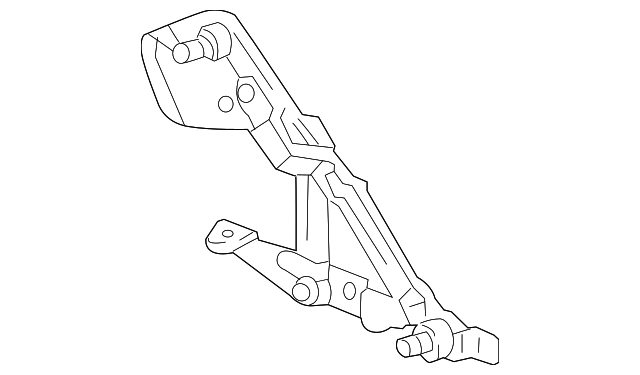 Deck Lid Hinge 3B5-827-302-B - View 2