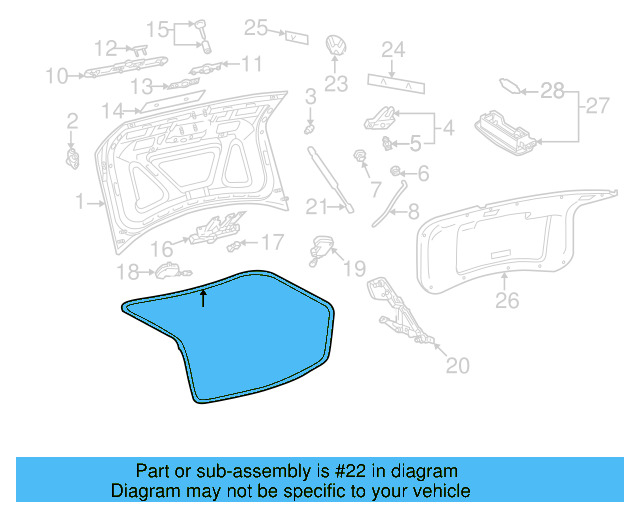 Weatherstrip 3B5-827-705-G