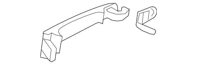 Handle, Outside (Unpainted) 5n0837205lgru - View 12