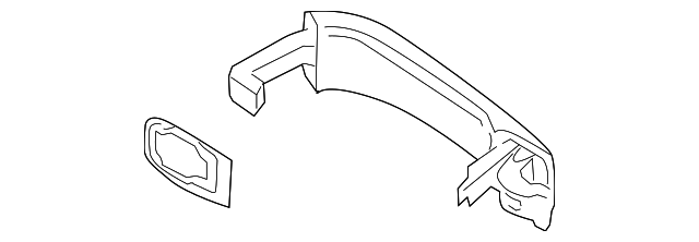 Handle, Outside (Unpainted) 5n0837205mgru - View 9