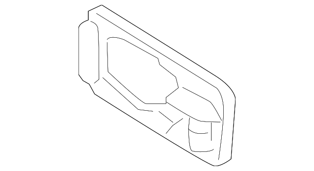 Handle, Outside Seal 5N0-837-211-D-9B9 - View 22