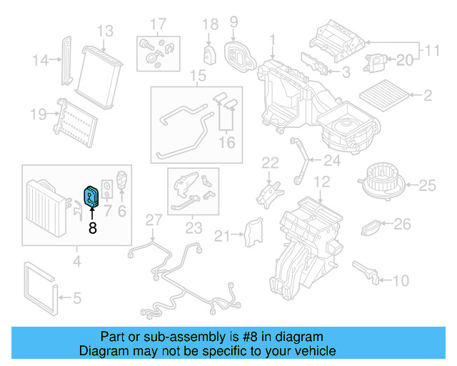 Expansion Valve Gasket 5Q0-820-061-A - View 20