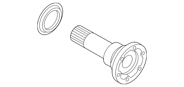 Stub Shaft Ring 0AB-525-375 - View 3