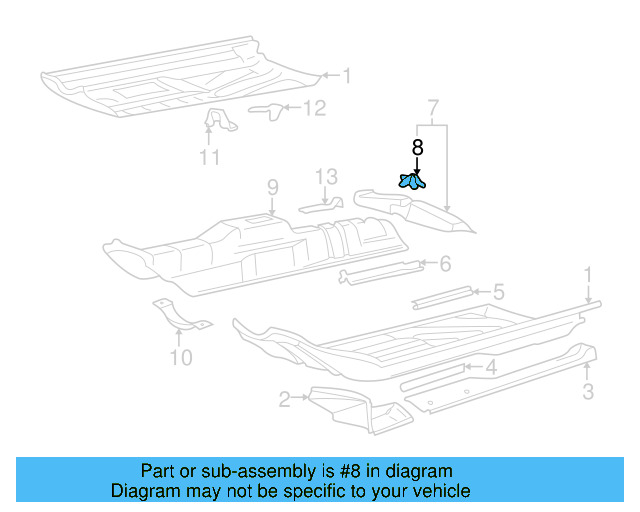 Seat Support Bracket 443-803-242 - View 3