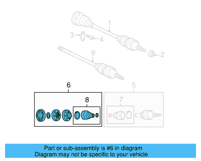 Outer Boot 7L6-498-203