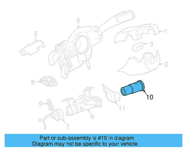 Ignition Switch 1K0-905-849-B - View 8