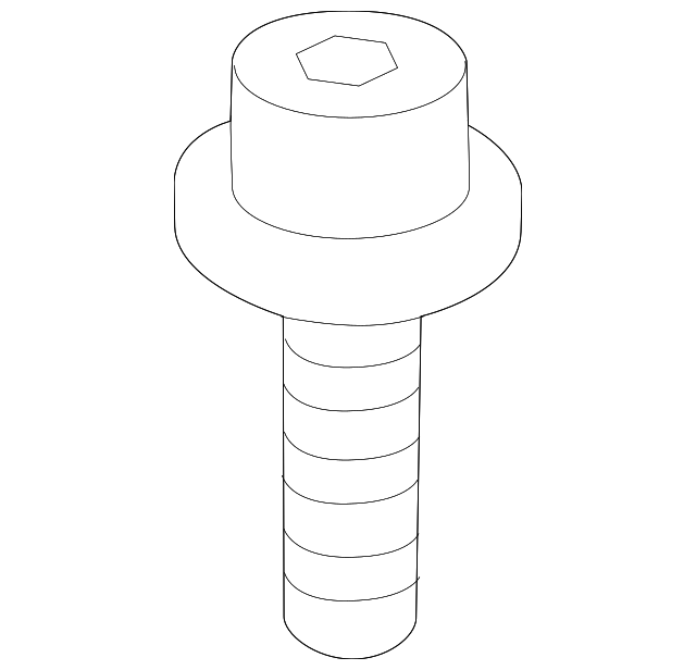 Side Rail Screw N-909-589-04 - View 5