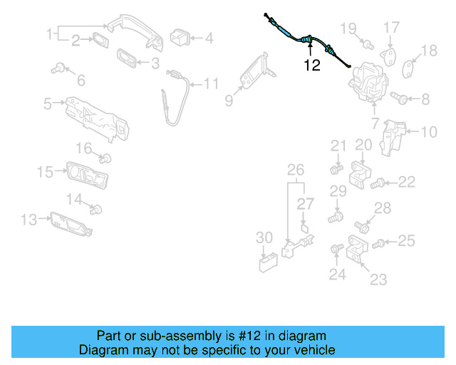 Cable 5N0-837-017-E - View 8