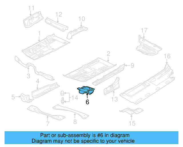 Connector Plate 3C0-803-097 - View 10