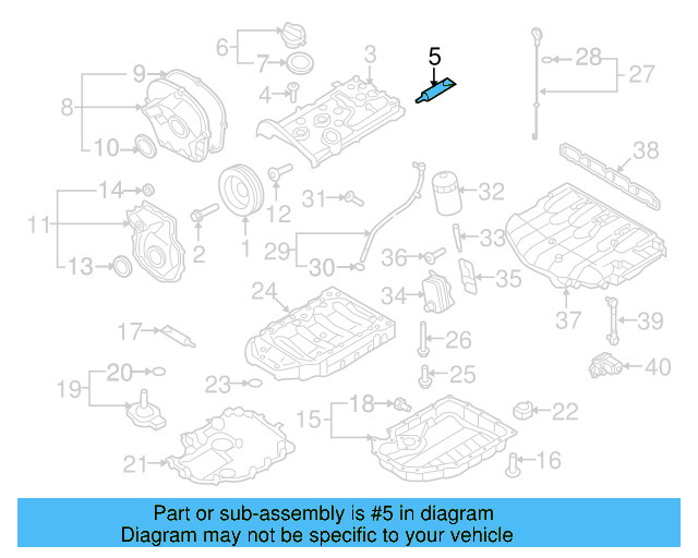 Valve Cover Sealer D-200-005-A2 - View 26