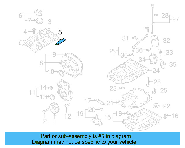 Cylinder Head Screw N-105-540-05 - View 44