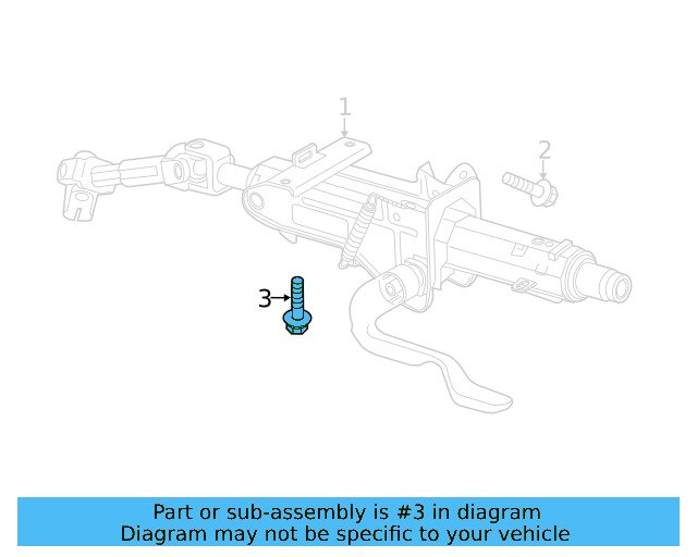 Column Assembly Lower Bolt N-010-335-13 - View 37