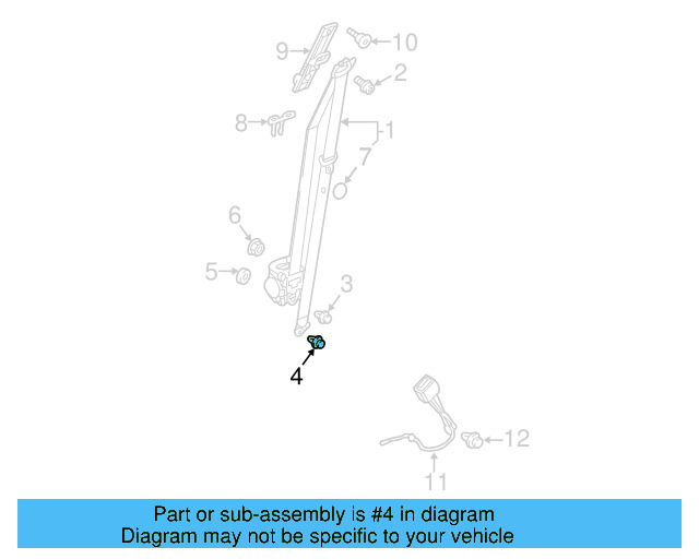 Window Regulator Nut N-011-006-36 - View 18