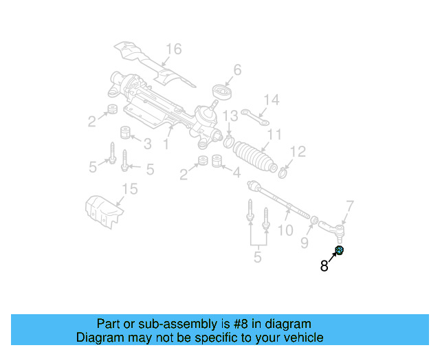 Adjust Nut N-011-164-17 - View 15