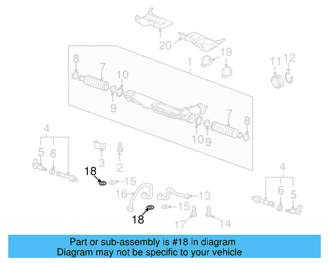 Return Pipe Washer N-013-848-7