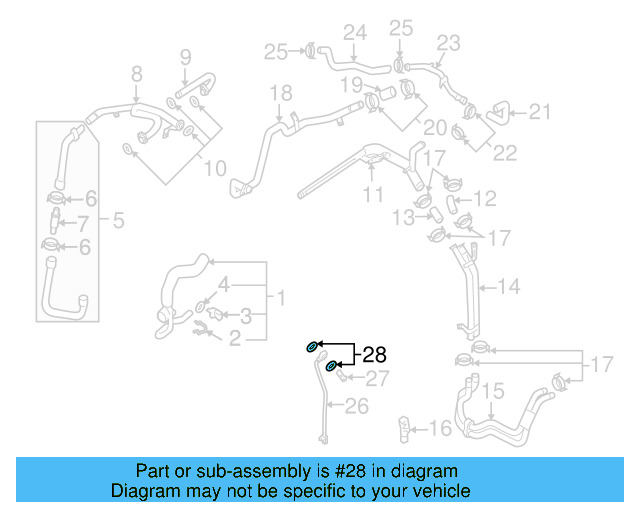 Drain Pipe Seal N-013-849-3 - View 2