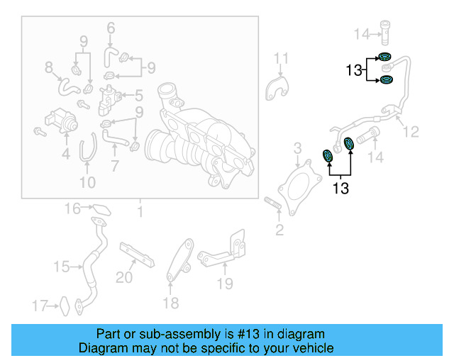 Oil Inlet Tube O N-013-851-4 - View 56
