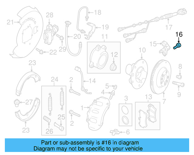 Speed Sensor Bolt N-014-740-11 - View 13