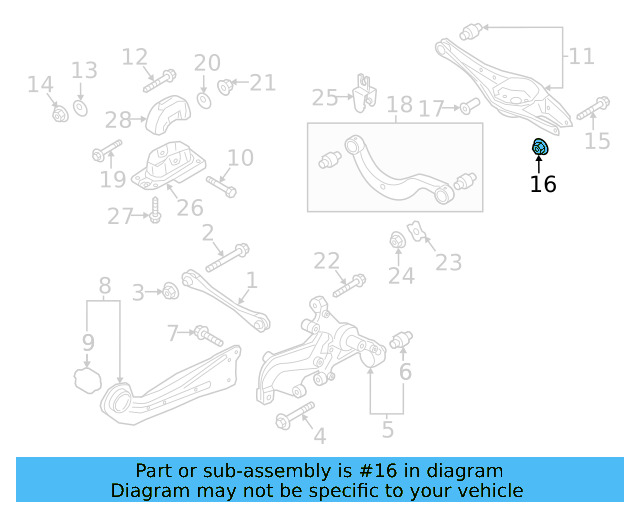 Lower Control Arm Cap N-105-977-01 - View 52