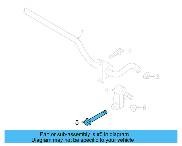Stabilizer Link Bolt N-107-765-01 - View 20