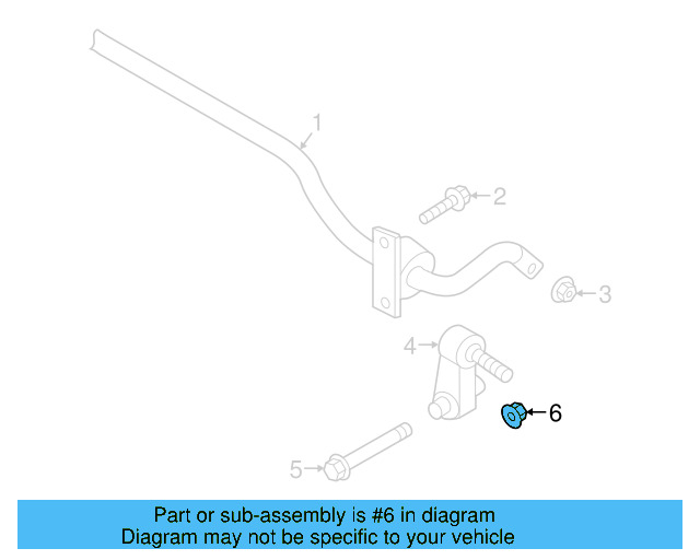 Stabilizer Link Nut N-901-838-04 - View 21