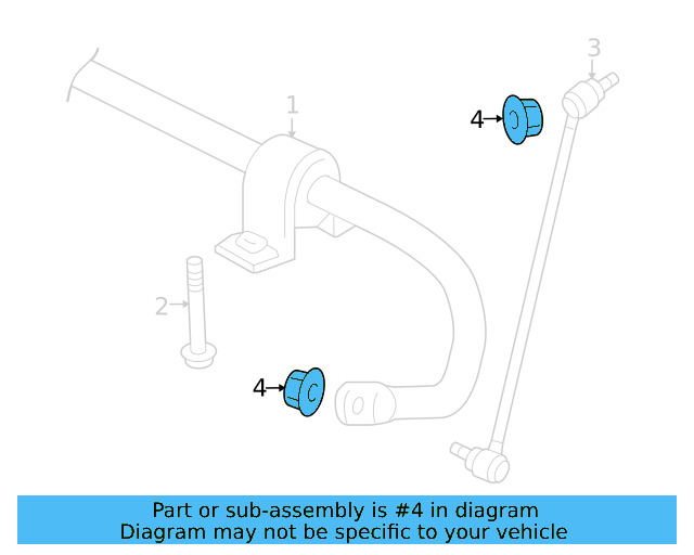 Stabilizer Link Nut N-015-081-8 - View 2