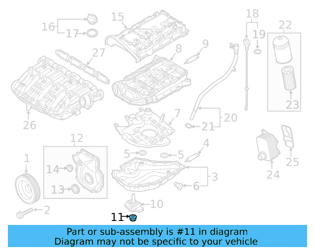 Mount Bracket Nut N-015-082-10 - View 18