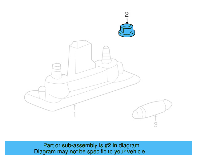 Mount Bracket Nut N-015-082-10