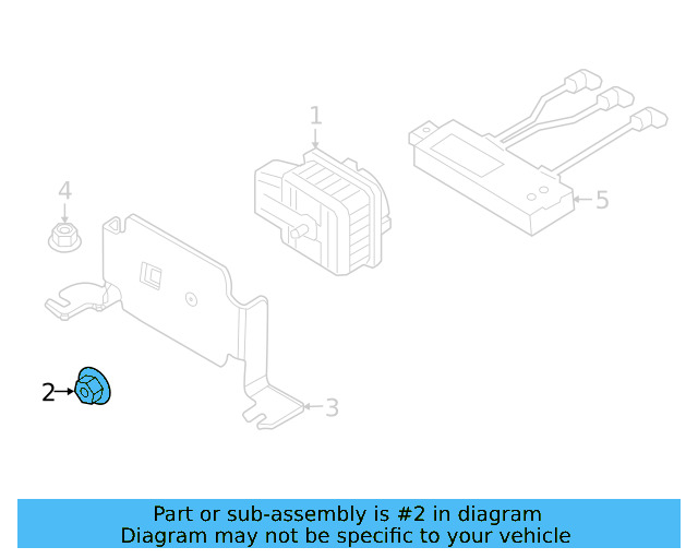 Mount Bracket Nut N-015-082-10 - View 53