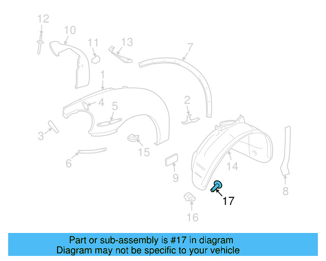 Guide Bracket Nut N-908-214-01 - View 15