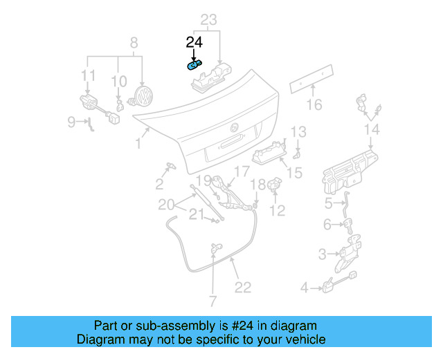 O'head Lamp Bulb N-017-753-5 - View 217
