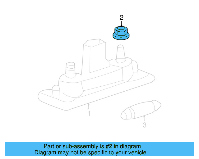 Mount Bracket Nut N-015-082-10 - View 106