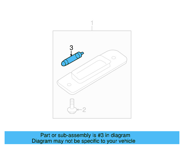 License Lmp Bulb N-017-725-4 - View 5