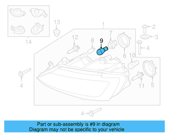 Inner Cap 1K6-941-608-A - View 79