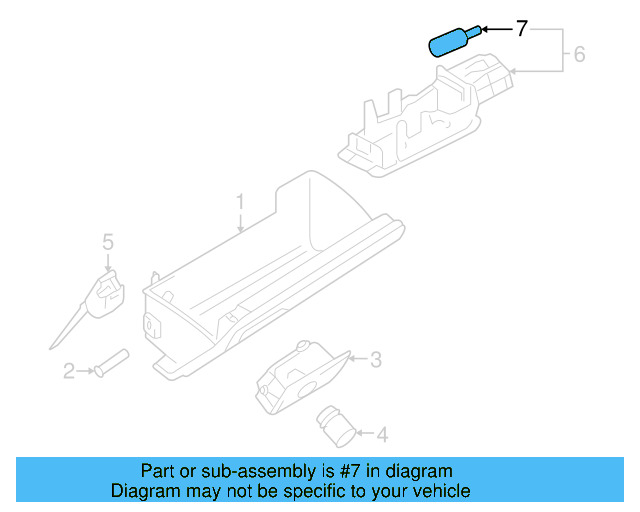 O'head Lamp Bulb N-017-753-5 - View 195