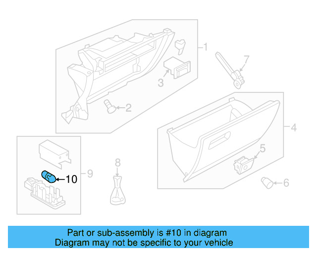Marker Lamp Bulb N-017-752-2 - View 60