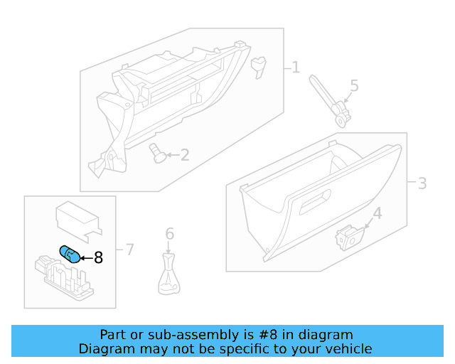 Marker Lamp Bulb N-017-752-2 - View 102