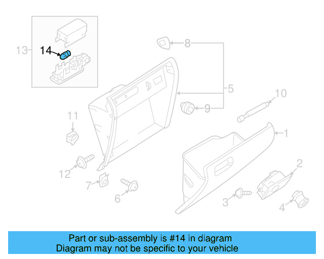 Marker Lamp Bulb N-017-752-2 - View 83