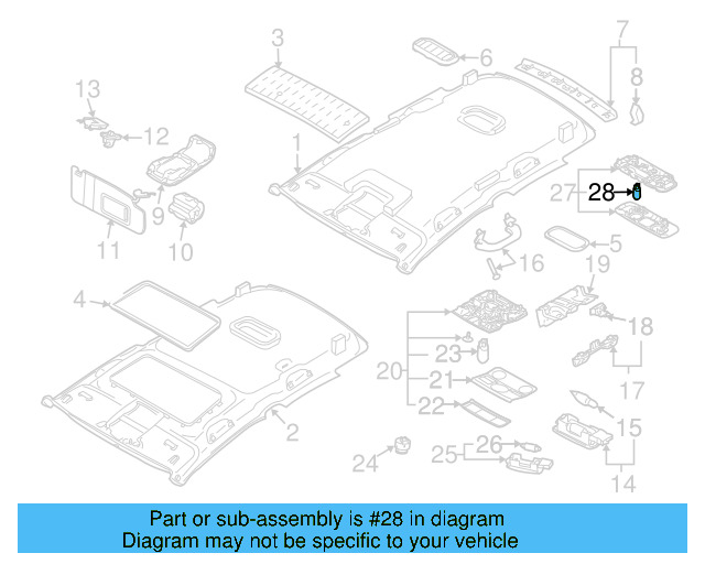 O'head Lamp Bulb N-017-753-5 - View 10