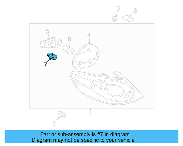 O'head Lamp Bulb N-017-753-5 - View 65