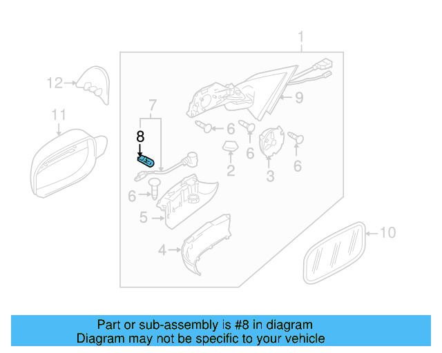 O'head Lamp Bulb N-017-753-5 - View 156