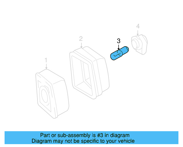 O'head Lamp Bulb N-017-753-5 - View 202
